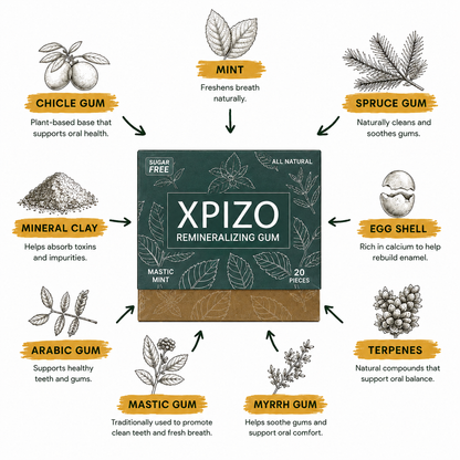Xpizo™ All Natural Remineralizing Gum 2.0